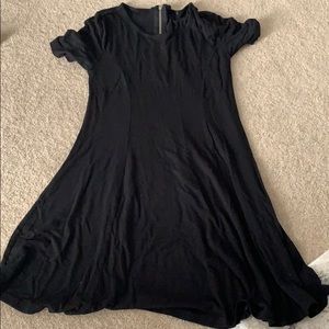 Black t shirt dress